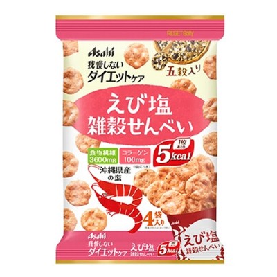 美體重塑 雜穀煎餅蝦鹽味 22gx4包